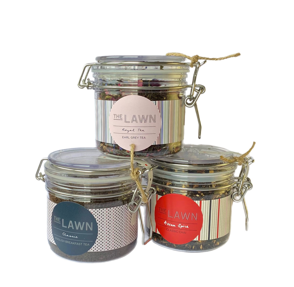 CLASSIC COLLECTION 3 Recyclable Storage Jars of Loose Tea